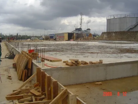 Mass foundations for storage tanks, Nigeria